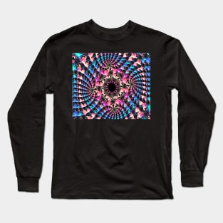 Wild and colorful fractal Long Sleeve T-Shirt
